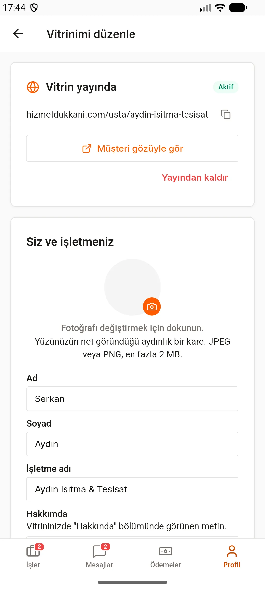 4. adım: Önizleyin
